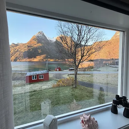 Semesterbostad Cozy House With Amazing View Lofoten And Vesteralen Brubrekka
