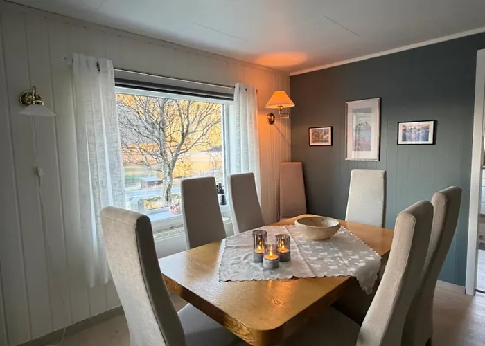 Дом отдыха Cozy House With Amazing View Lofoten And Vesteralen