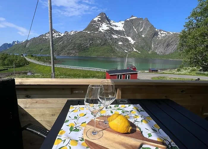 Дом отдыха Cozy House With Amazing View Lofoten And Vesteralen Brubrekka